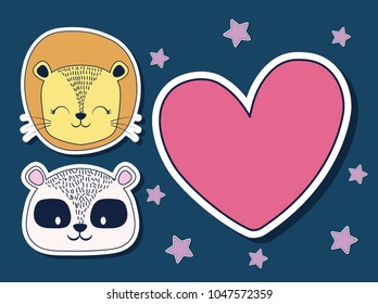 Cute animals design