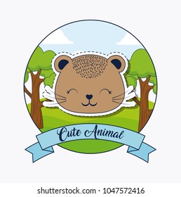 Cute animals design