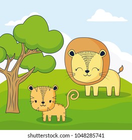 Cute animals design