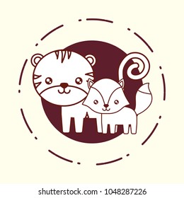 Cute animals design