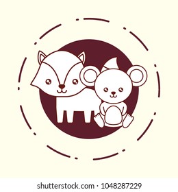 Cute animals design