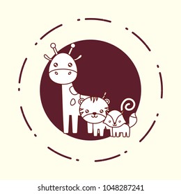 Cute animals design