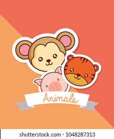 Cute animals design