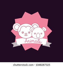 Cute animals design