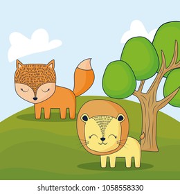 cute animals design