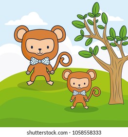 cute animals design