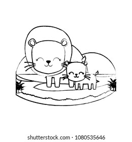 cute animals design