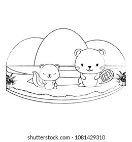 cute animals design