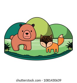 cute animals design