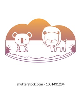 cute animals design