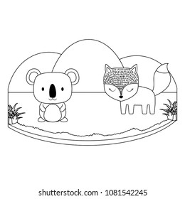 cute animals design