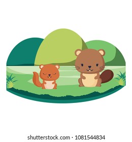 cute animals design