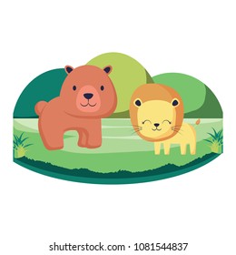 cute animals design