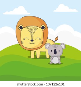 cute animals design