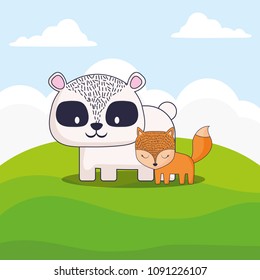 cute animals design