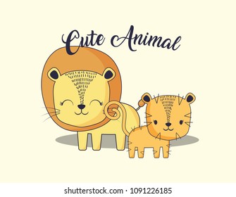 Cute animals design