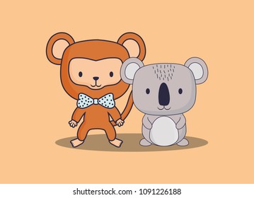 Cute animals design