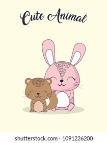 Cute animals design