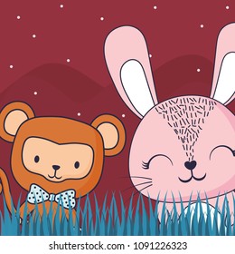 Cute animals design