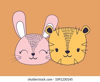 Cute animals design