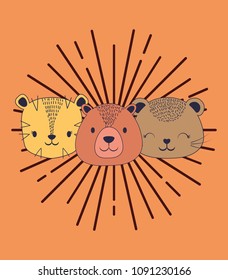 Cute animals design