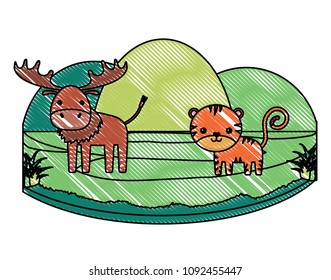 Cute animals design