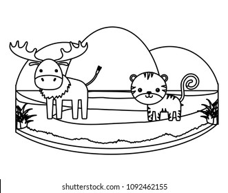Cute animals design