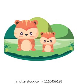 Cute animals design