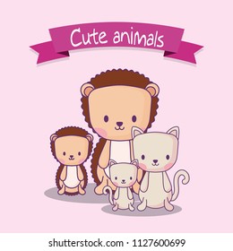 Cute animals design