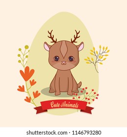 cute animals design