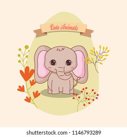 cute animals design