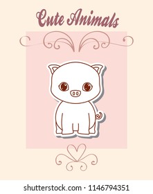 cute animals design