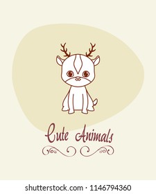 cute animals design