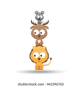 cute animals design 