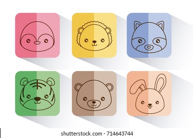 Cute animals design