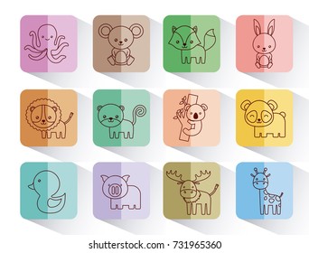 cute animals design