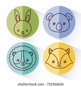 cute animals design
