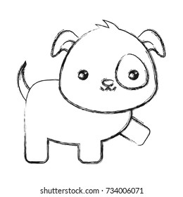 cute animals design dog
