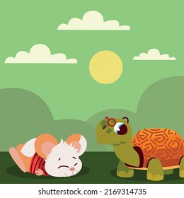 cute animals detailed concept design