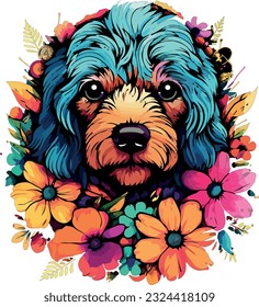 cute animals in different attitudes and expressions