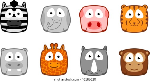 cute animals faces