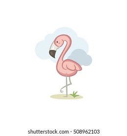 Cute Animals - Flamingo