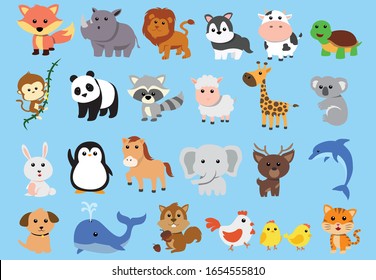 Cute animals full collection set