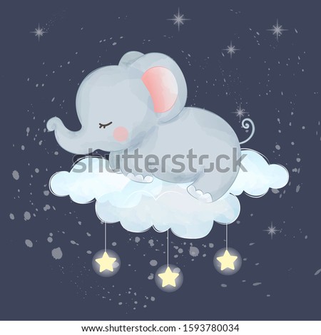 cute animals illustration for baby room decoration, t-shirt design and many more