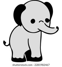 Cute animals illustration including beloved pets cats dogs wild animals tigers bears and zoo animals giraffes penguins, playful and charming design, perfect for adding touch of fun 
