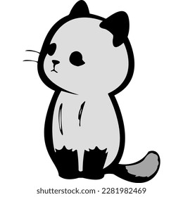 Cute animals illustration including beloved pets cats dogs wild animals tigers bears and zoo animals giraffes penguins, playful and charming design, perfect for adding touch of fun 