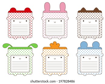 Cute Animals Notepaper