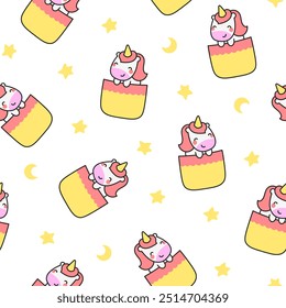 Cute animals in the pocket. Seamless pattern. Cartoon funny characters. Hand drawn style. Vector drawing. Design ornaments.