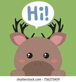 Cute animals poster, template, cards, cats. Vector illustration