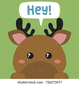 Cute animals poster, template, cards, cats. Vector illustration